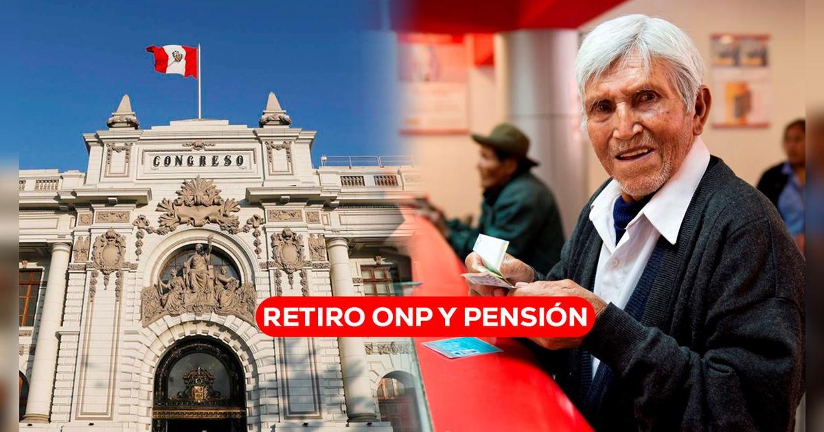 Retiro ONP de 2 UIT y aumento de pensión de 1,350 soles: ¿quiénes serían los beneficiarios y cómo se pagaría?