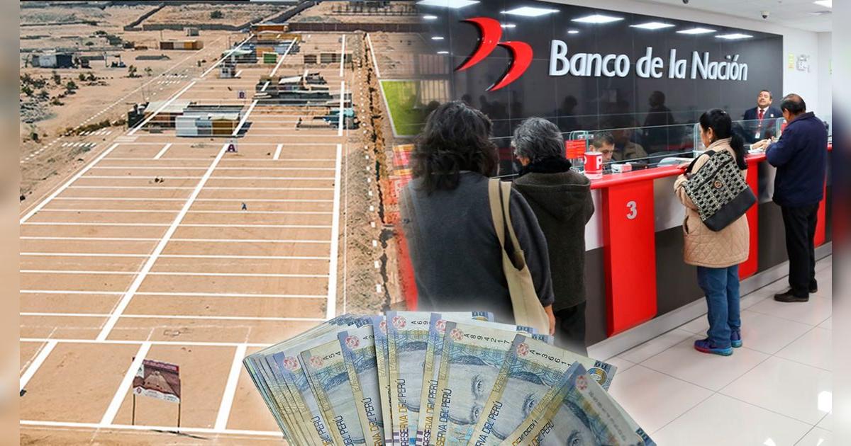 Banco de la Nación anuncia buena noticia: lanzará crédito para que familias puedan comprar terrenos
