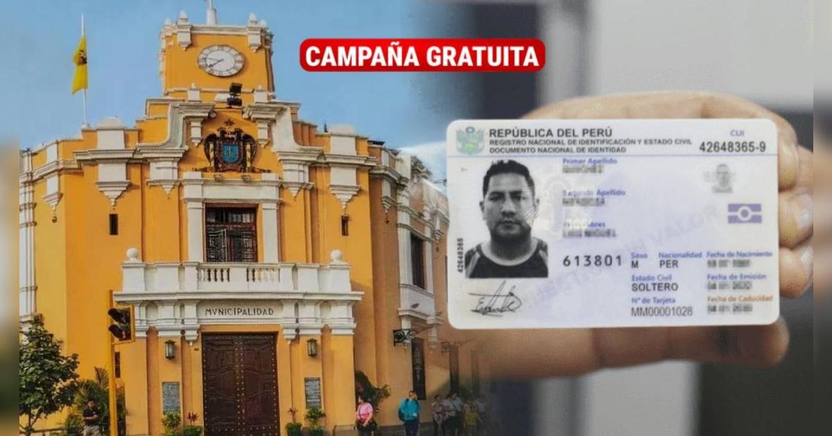 Municipalidad de La Victoria anuncia campaña de DNIe gratis para este 16 de septiembre: requisitos y cómo acceder