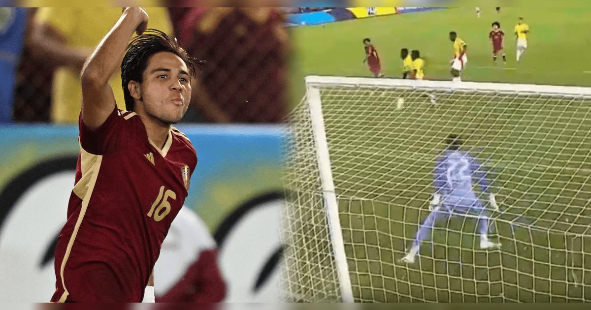 Explota Maturín: Telasco Segovia fusiló al arquero y puso el 1-0 a favor de Venezuela