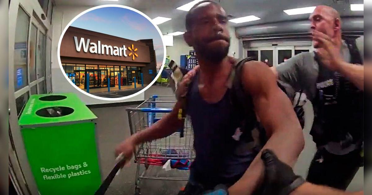 Arrestan a hombre que apareció con machete en Walmart, confrontó a policía y ocasionó terror