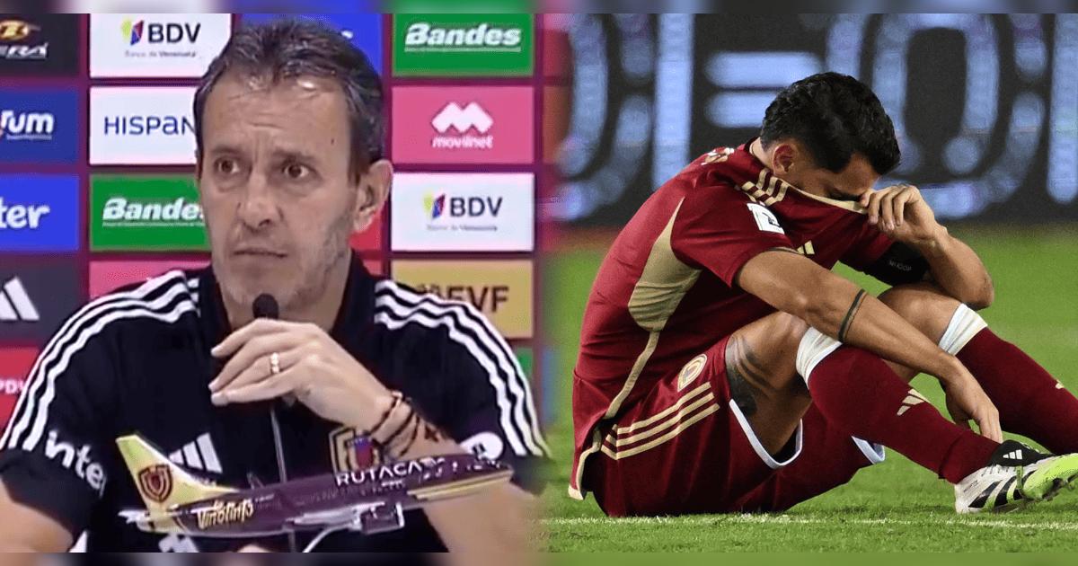 DT de Venezuela no quiso dar conferencia tras dura eliminación del Mundial: 