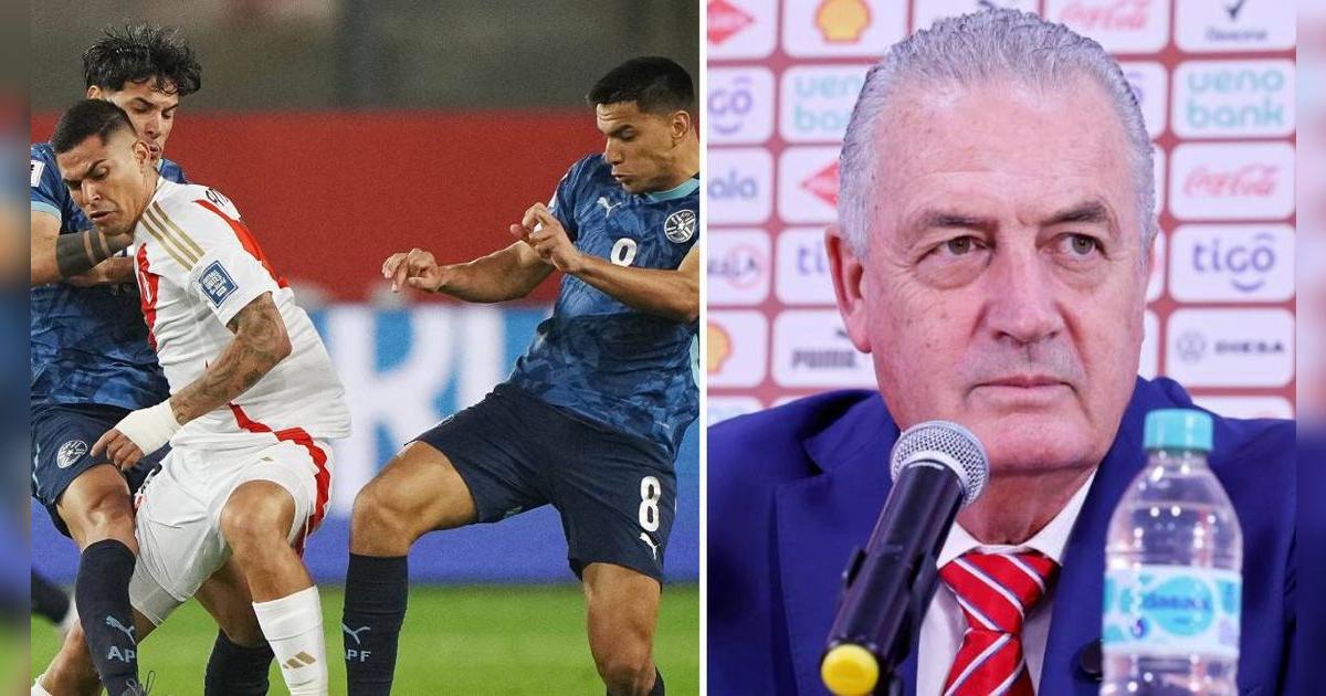 Gustavo Alfaro quedó rendido con futbolista que jugó en el Perú vs Paraguay: 