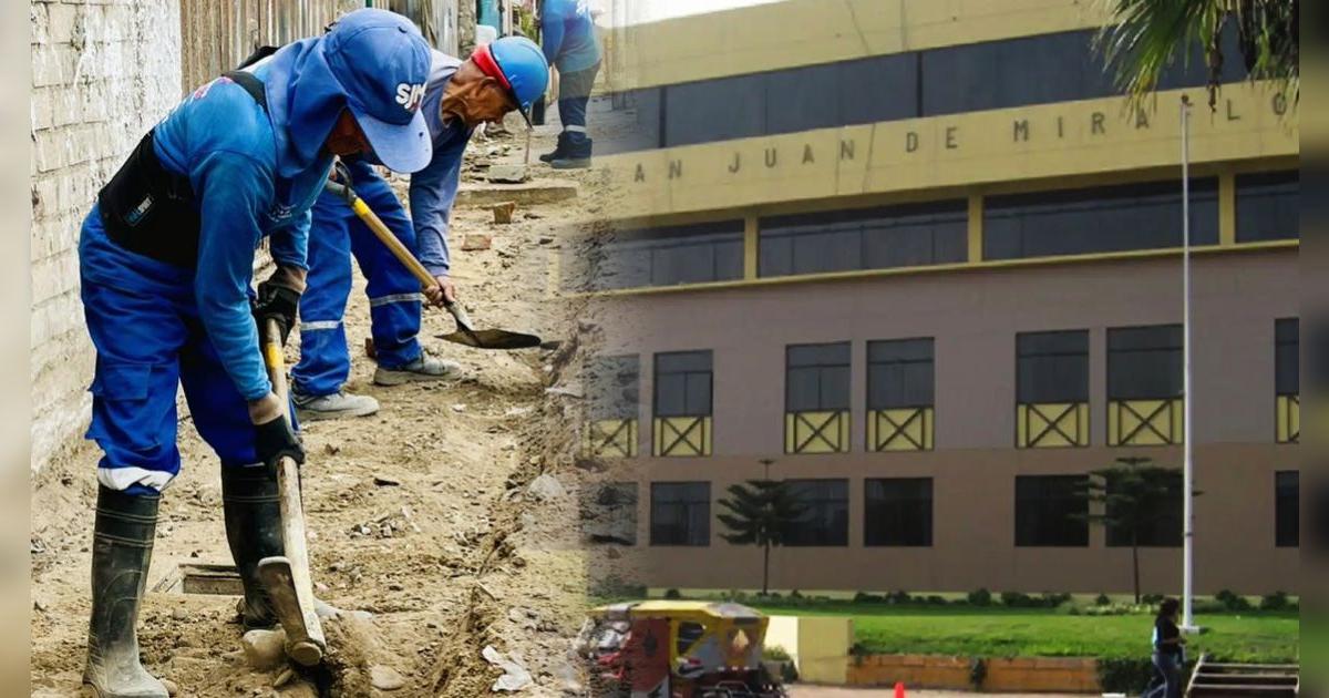 Municipalidad de San Juan de Miraflores anuncia muy buena noticia: modernas pistas a los vecinos de la zona