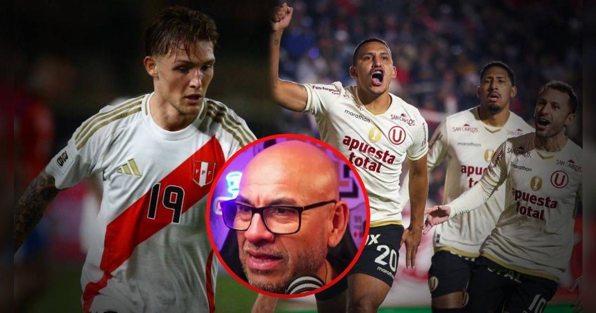 Mr. Peet sorprende con inédita comparación entre Oliver Sonne y jugador de la 'U': 