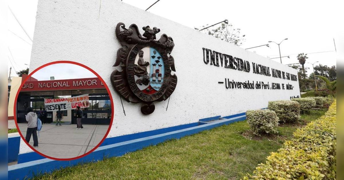 Suspenden el examen de admisión UNMSM 2026-I por toma de la universidad