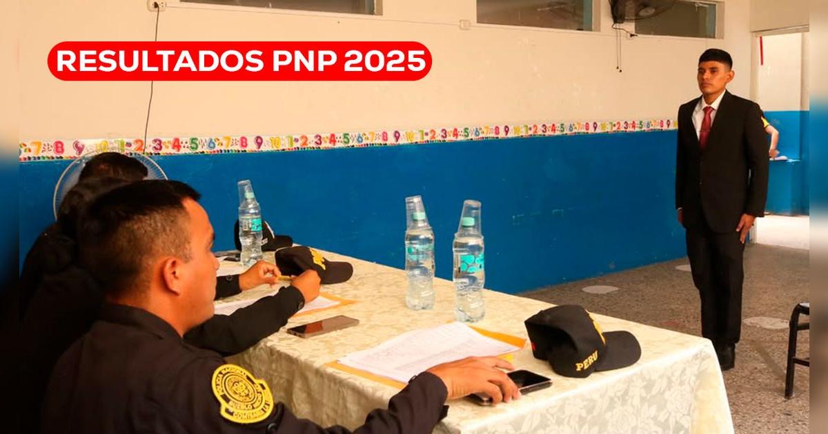LINK de resultados del examen de entrevista personal PNP 2025: revisa si aprobaste y tu nota
