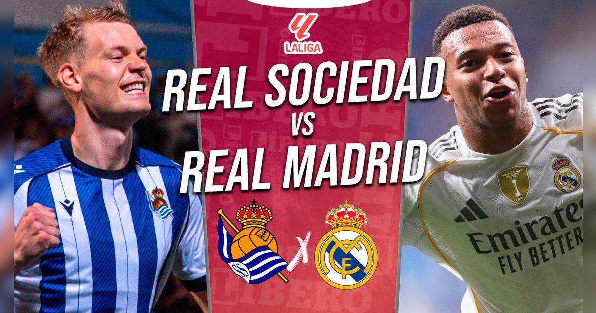 Real Madrid vs Real Sociedad EN VIVO por LaLiga: horario, pronóstico y dónde ver
