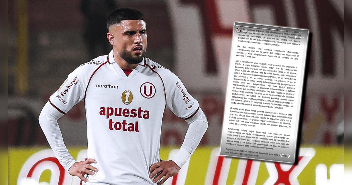 Rodrigo Ureña rompió su silencio tras ratificarse su dura sanción: 