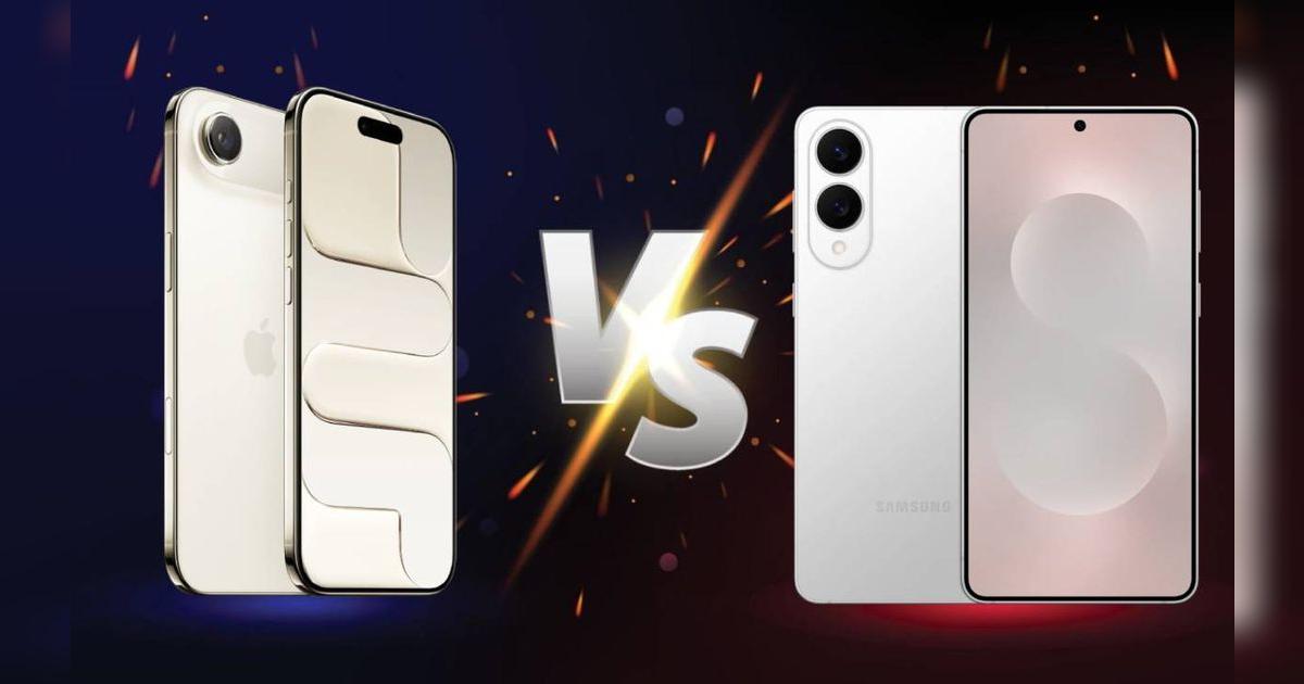 Samsung S25 Edge vs. iPhone 17 Air: ¿cuál de estos teléfonos ULTRA DELGADOS vale la pena comprar?