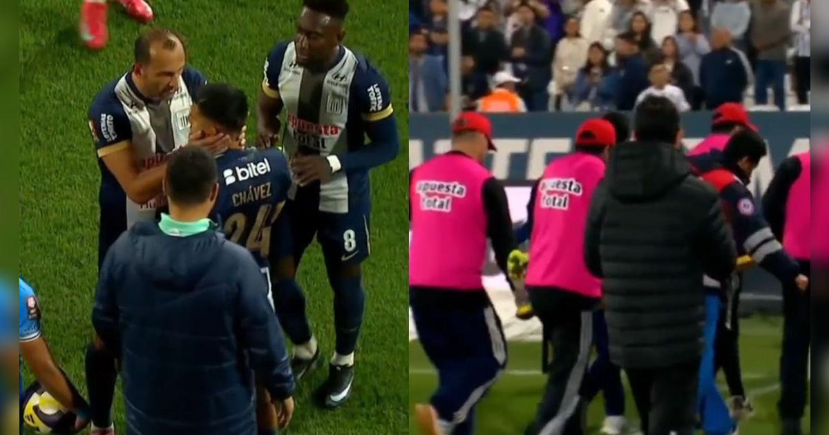 Urgente: Gianfranco Chávez fue trasladado en ambulancia tras sufrir una descompensación en Matute