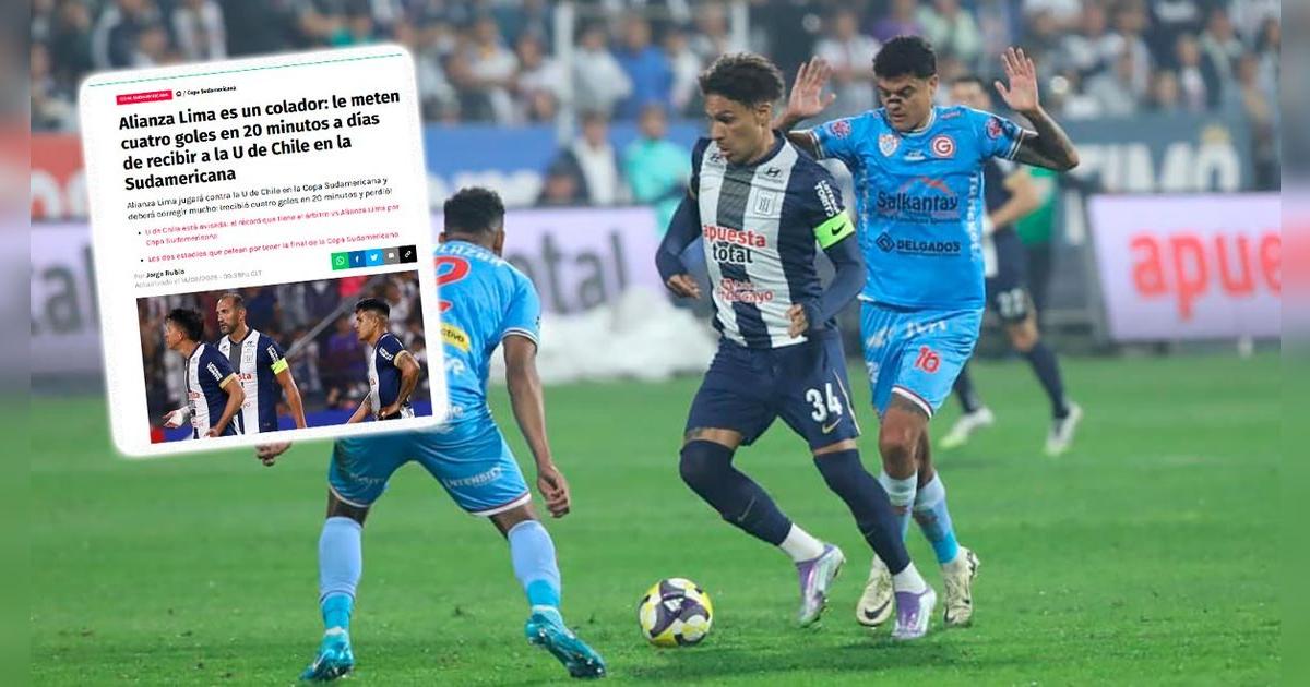 Prensa chilena se burla internacionalmente de Alianza Lima tras perder en Matute: 