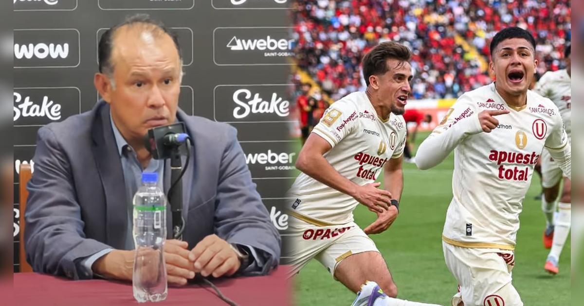 Juan Reynoso dio firme calificativo al juego de Universitario tras derrota de Melgar: 
