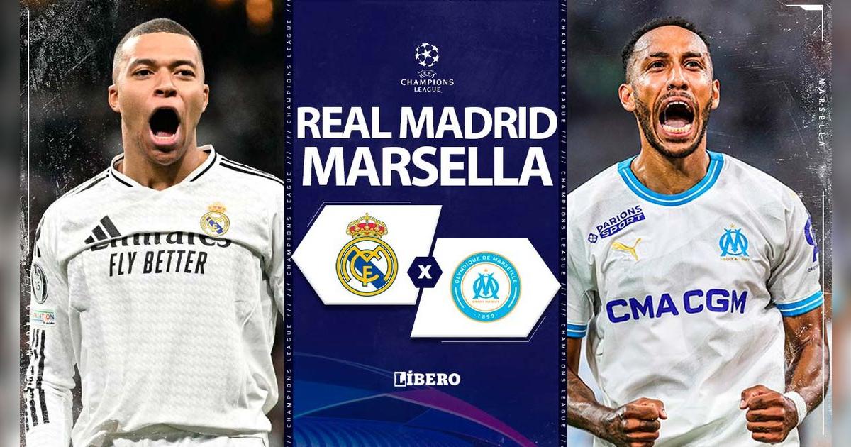 Real Madrid vs Marsella EN VIVO por Champions League: cuándo juega, a qué hora, pronóstico y dónde ver