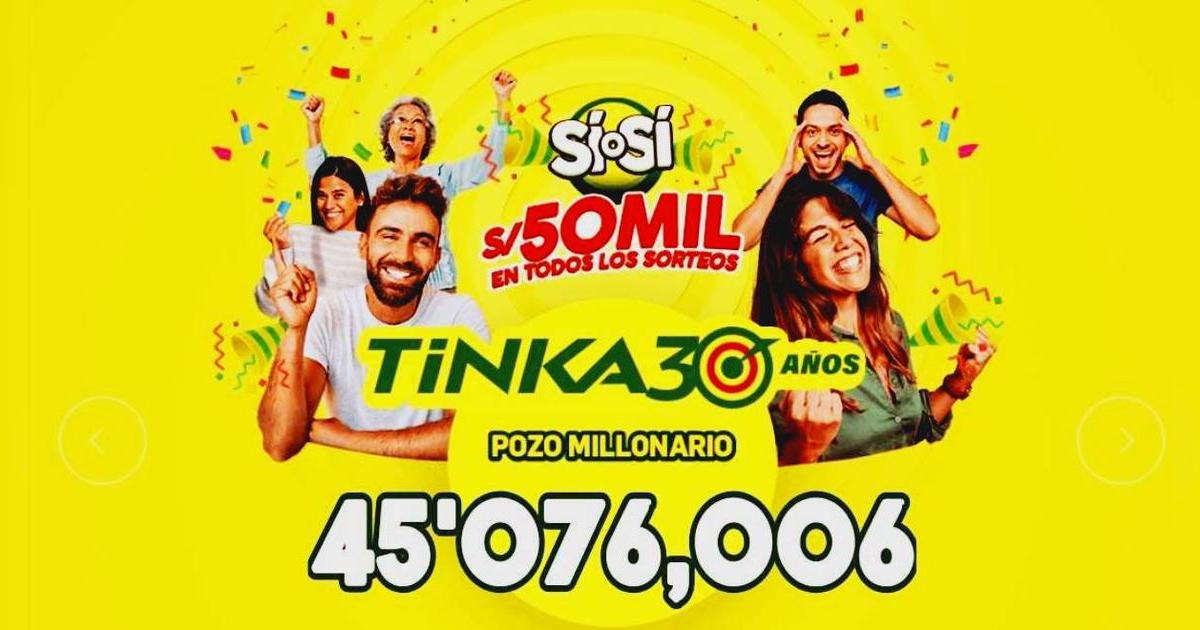 Resultados La Tinka HOY, 17 de septiembre: últimos números y la jugada ganadora AQUÍ