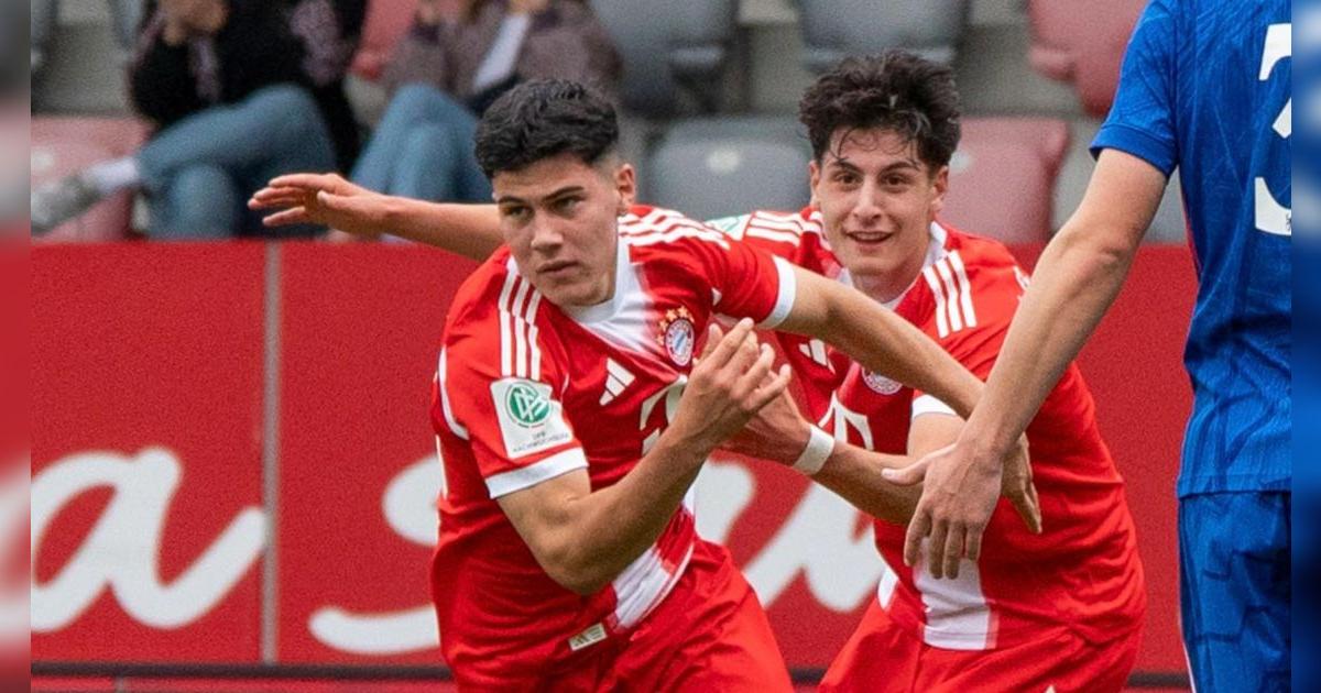 ¡Olímpico y fuera del área! Doblete del peruano Felipe Chávez con Bayern Múnich ante Chelsea