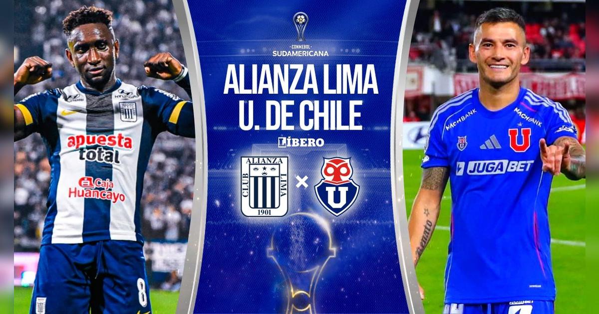 Alianza Lima vs. U de Chile EN VIVO por Copa Sudamericana: pronóstico, horario y dónde ver
