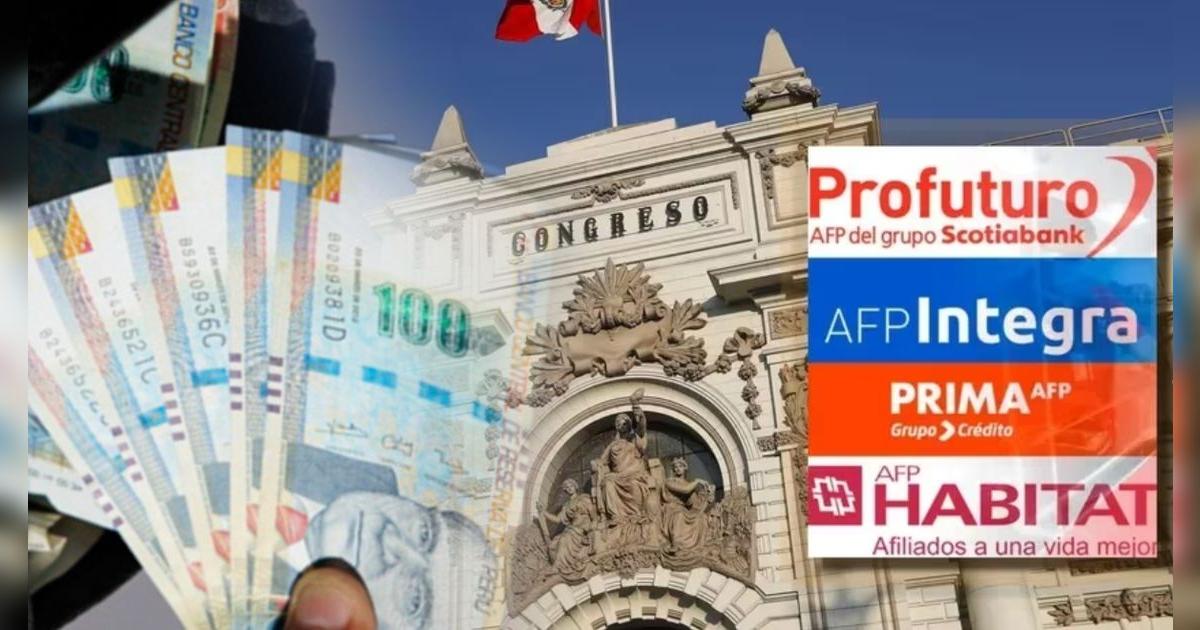 Retiro de AFP fue aprobado por el Congreso y permitiría acceder hasta S/ 21,400: solo falta una firma
