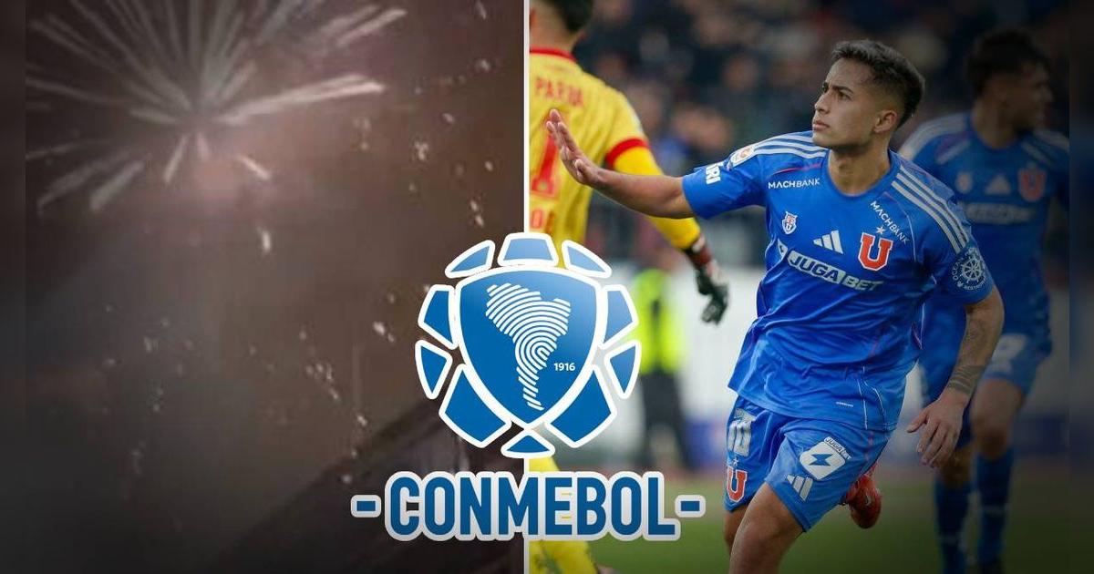 Se registraron fuegos artificiales en hotel de U de Chile en Lima: ¿Se viene sanción de Conmebol?