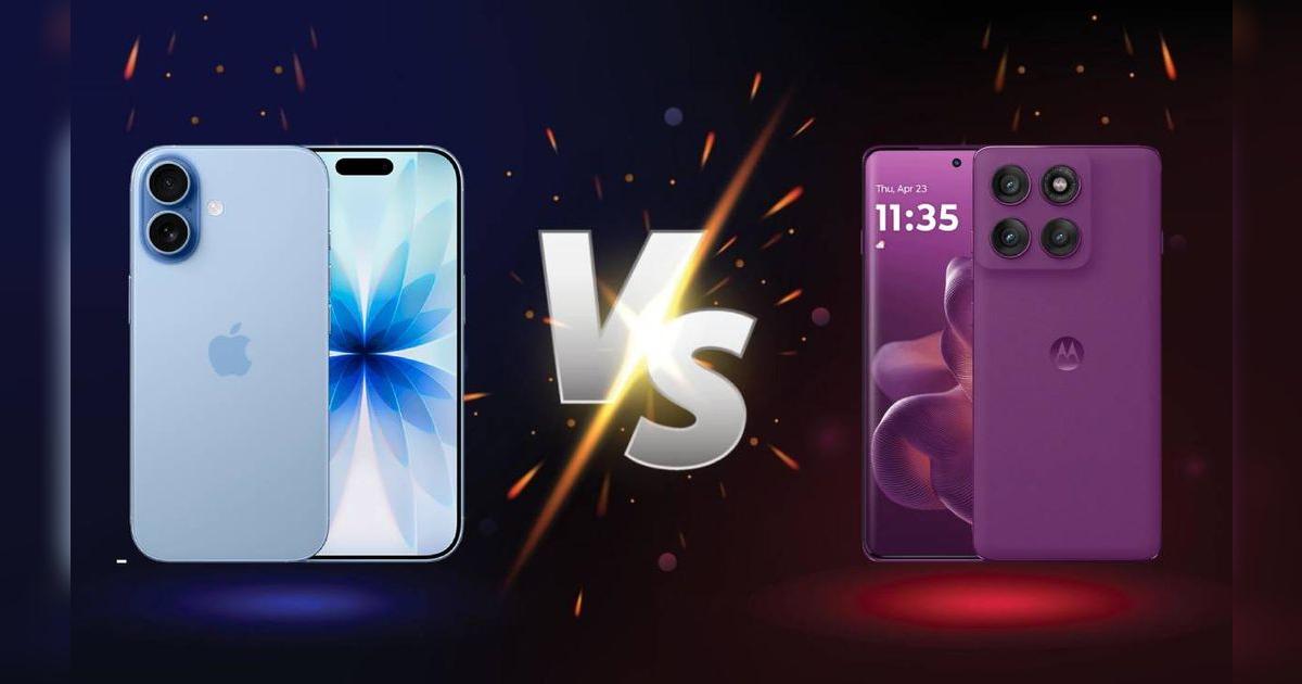 IPhone 17 vs. Motorola Edge 60 Pro: ¿cuál de estos teléfonos es mejor en cámaras, batería, procesador y cuesta menos?