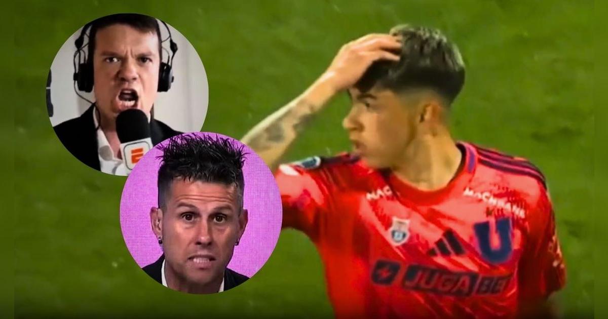 El lamento de los periodistas chilenos por el gol anulado de la U. de Chile a Alianza Lima: 