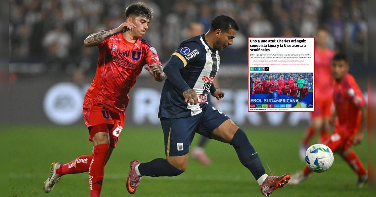 Prensa chilena resalta el empate de la U de Chile con polémico mensaje: 