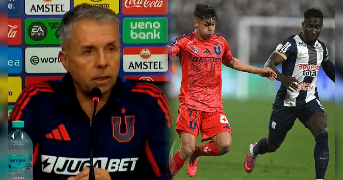 DT de la U de Chile dio rotundo comentario sobre el empate ante Alianza Lima: 