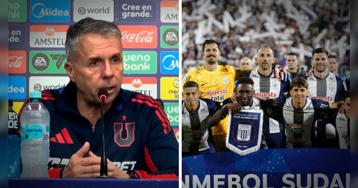 DT de U de Chile destacó a dos jugadores de Alianza Lima tras empate por Copa: 
