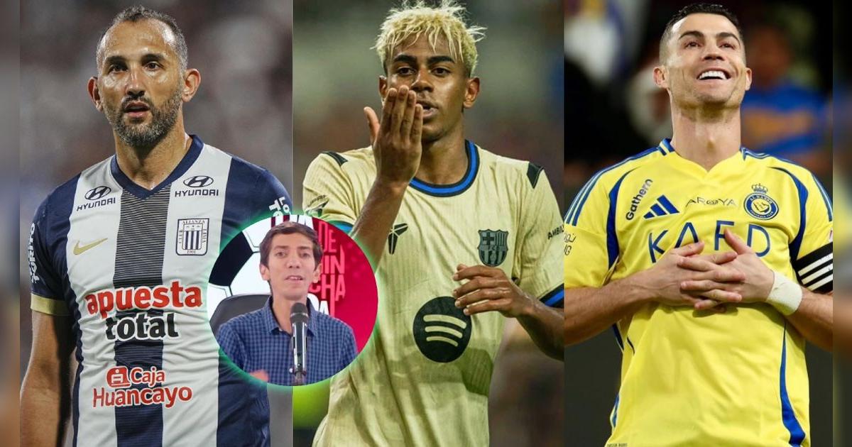 'Flaco' Granda afirma que Alianza Lima enfrentará a Barcelona y luego jugaría con Al Nassr de Cristiano Ronaldo