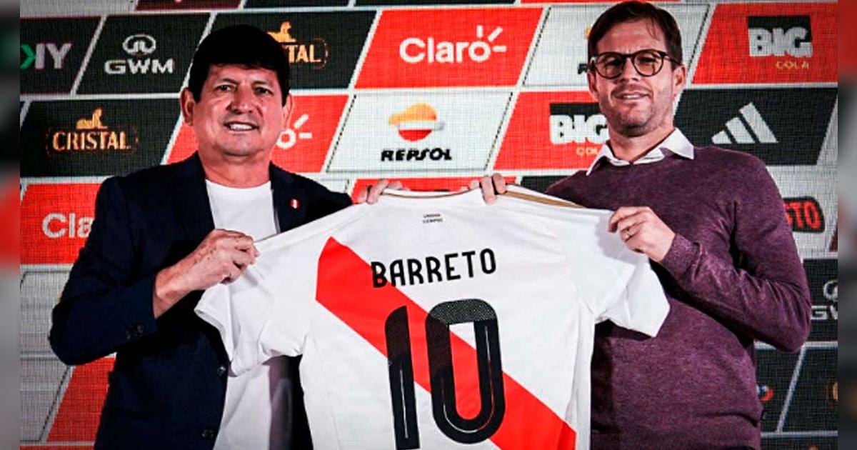 Manuel Barreto fue confirmado por la FPF para dirigir los partidos amistosos de Perú