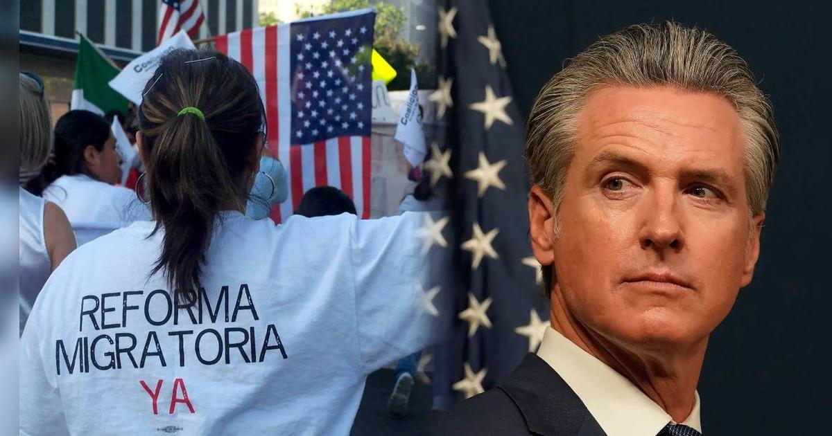 La decisión sobre el futuro de los latinos en California estaría en manos de Gavin Newsom: actualización migratoria