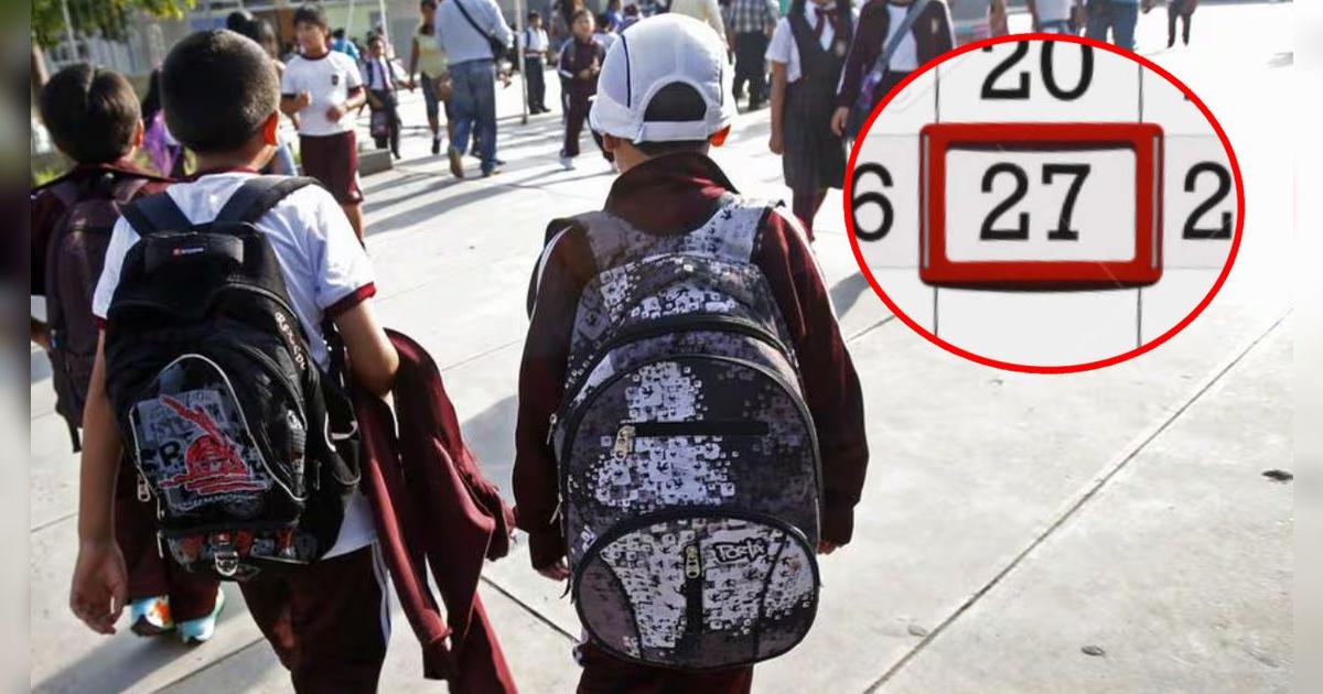 Este grupo de escolares de colegios nacionales no asistirán a clases el 24 de septiembre