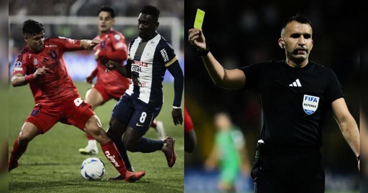 CONMEBOL designó a polémico árbitro para el U. de Chile vs Alianza Lima por la Sudamericana