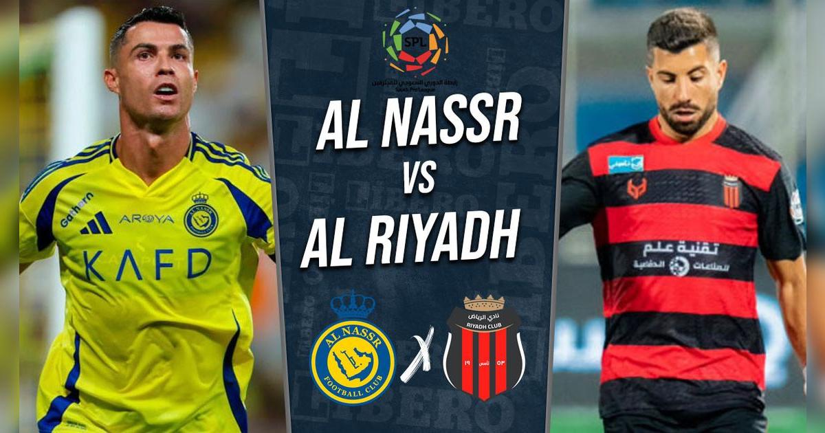 Al Nassr vs Al Riyadh EN VIVO: fecha, hora y dónde ver a Cristiano Ronaldo en Liga Saudí