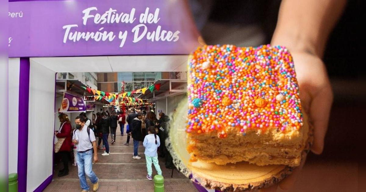 Festival del Turrón 2025: cuándo inicia, horarios y dónde encontrar el esperado evento en Lima