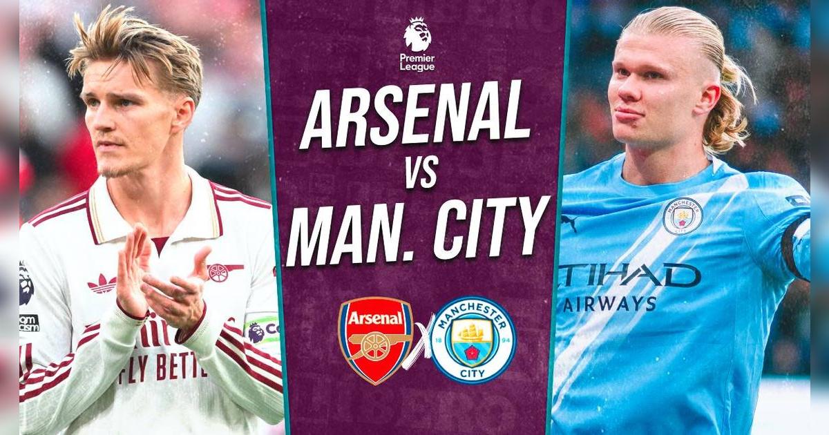 Arsenal vs. Manchester City EN VIVO vía ESPN: alineaciones, hora y dónde ver la Premier League