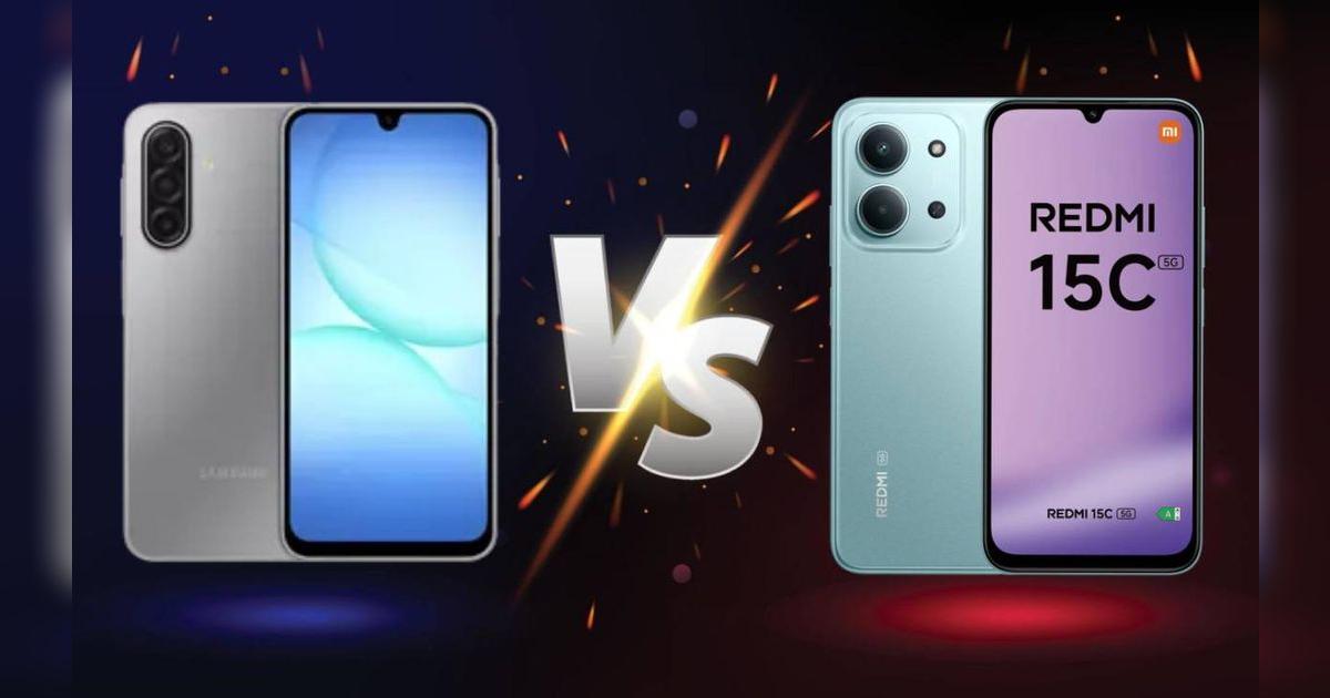 Galaxy A17 vs. Xiaomi Redmi 15C: cuál de estos dos teléfonos BARATOS tiene mejor cámara, batería, procesador y precio