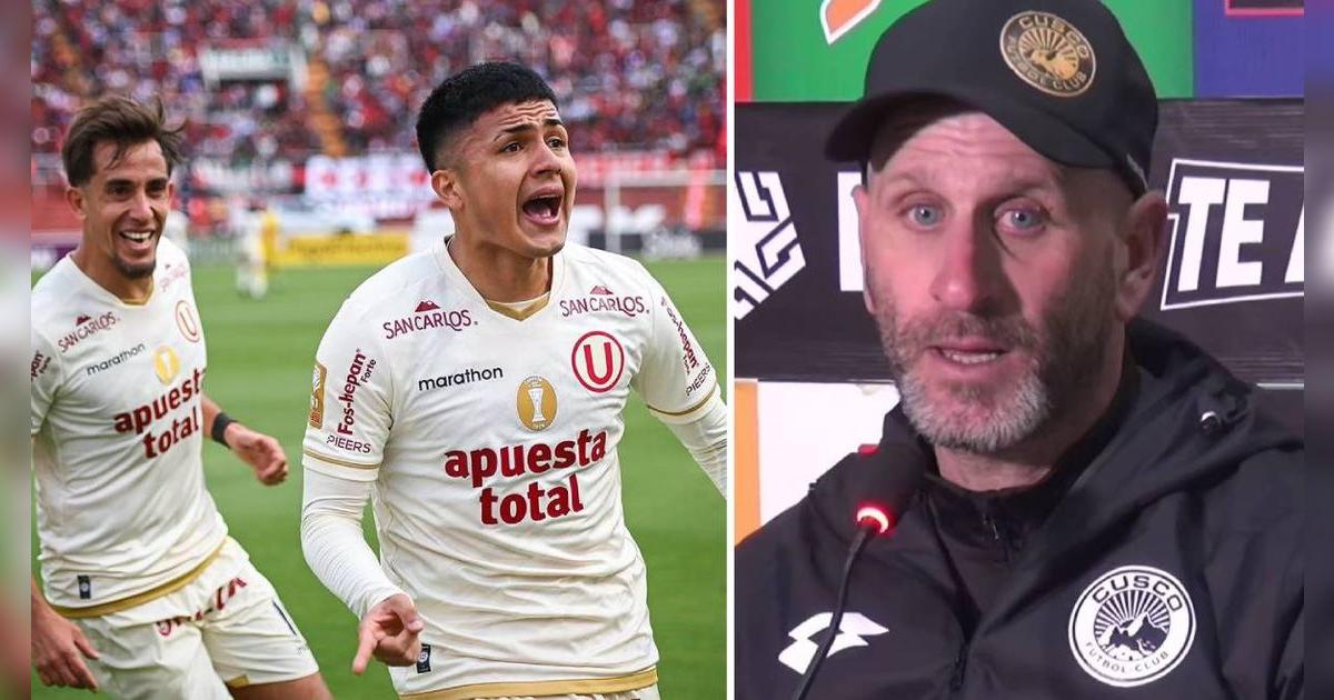 DT de Cusco dio fuerte comentario tras derrota y habló del partido ante Universitario: 