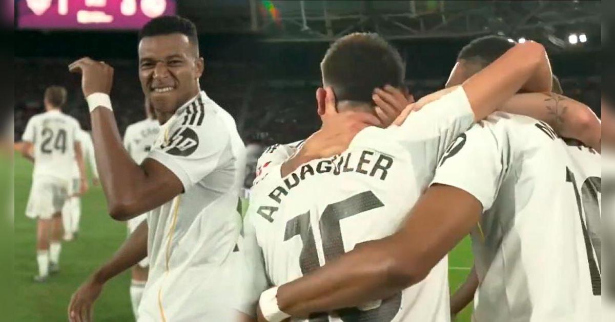 ¡En solo 2 minutos! Doblete de Kylian Mbappé para goleada de Real Madrid sobre Levante por LaLiga