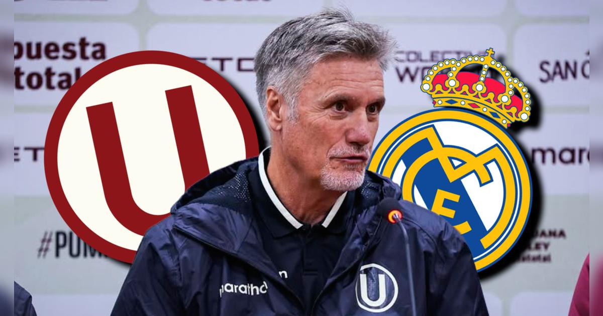 DT de Universitario impactó al comparar a los cremas con Real Madrid: 