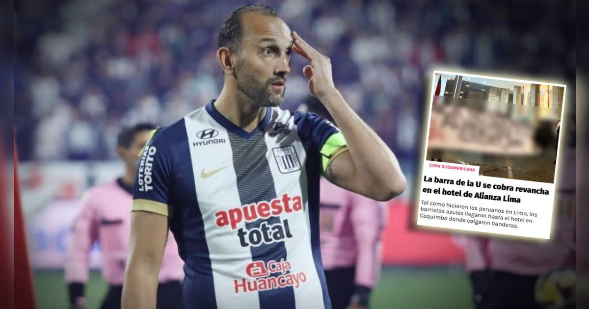 Hinchas de U de Chile acuden a hotel de Alianza Lima con insultos: 
