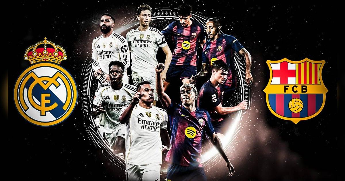 Real Madrid vs Barcelona: fecha, día, hora y canal confirmado del Clásico