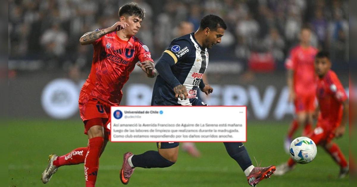 U de Chile sorprende a hinchas previo a partido con Alianza Lima: 