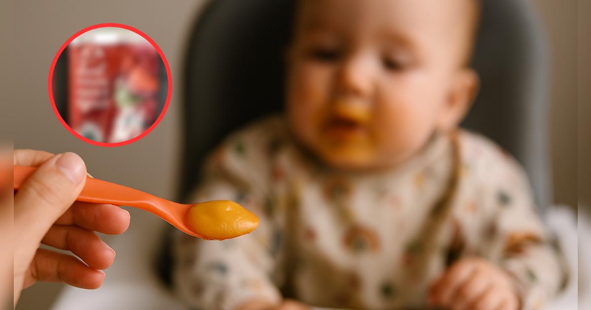 ¡Alerta total! Retiran del mercado bolsas de comida para bebés por posible contaminación con plomo