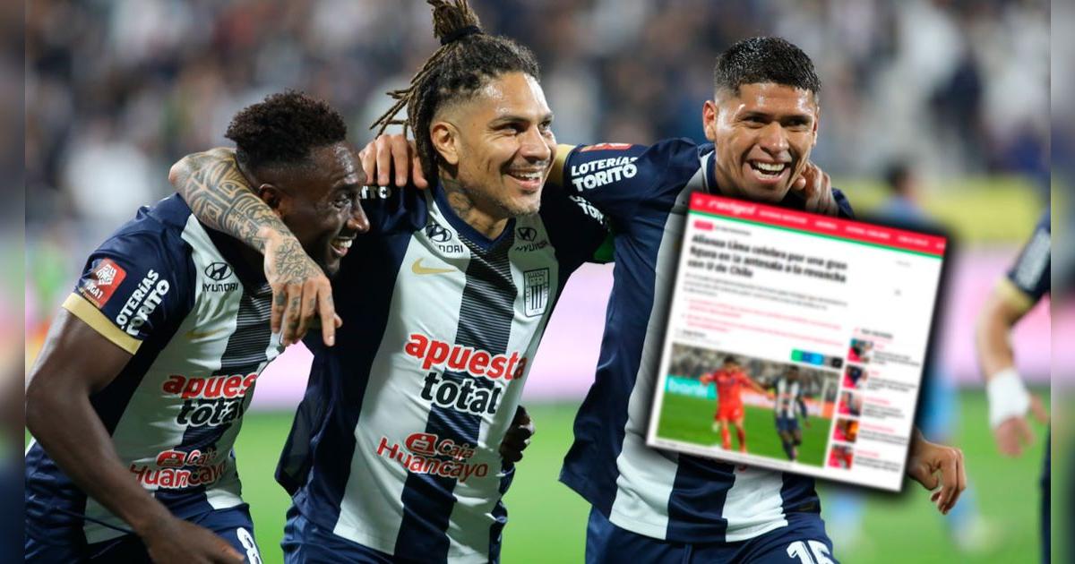 Prensa chilena elogió a futbolista de Alianza Lima previo partido con U de Chile: 