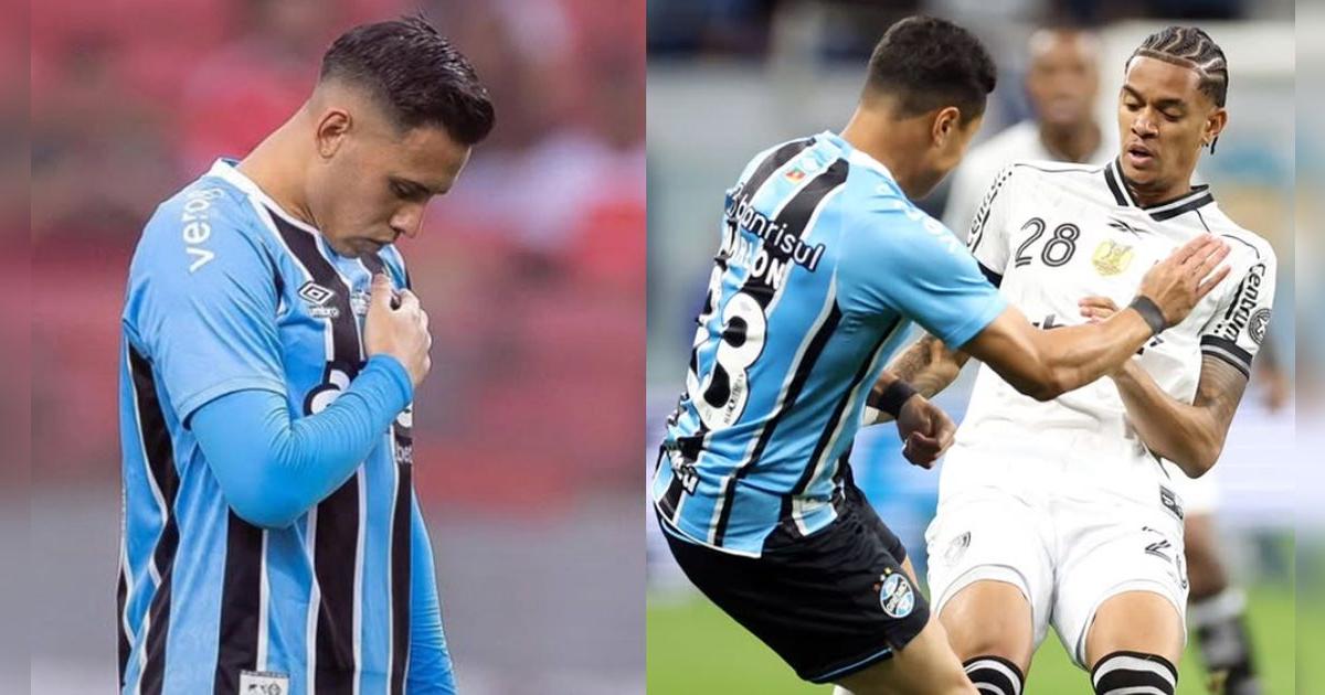 Erick Noriega fue sustituido en Gremio y medio brasileño lo calificó con firmeza: 