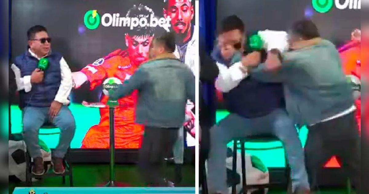 Silvio Valencia y 'Chevaristo' protagonizaron fuerte discusión en vivo y se fueron a los golpes