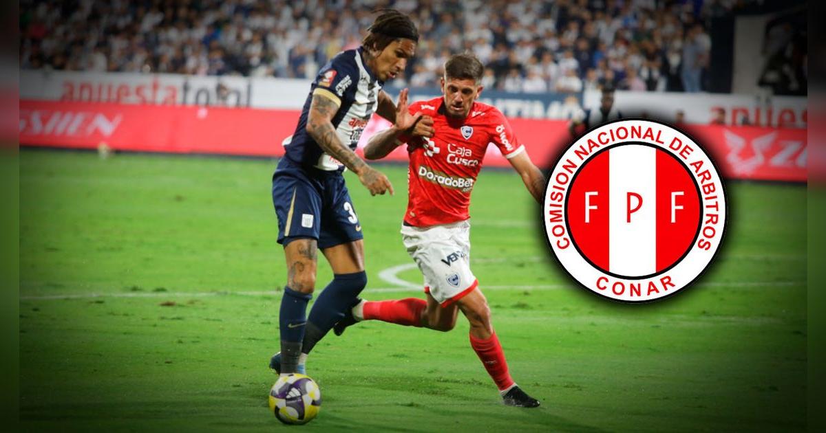 ¡Atención! CONAR modificó la terna y designó a polémico árbitro para el Alianza Lima vs Cienciano