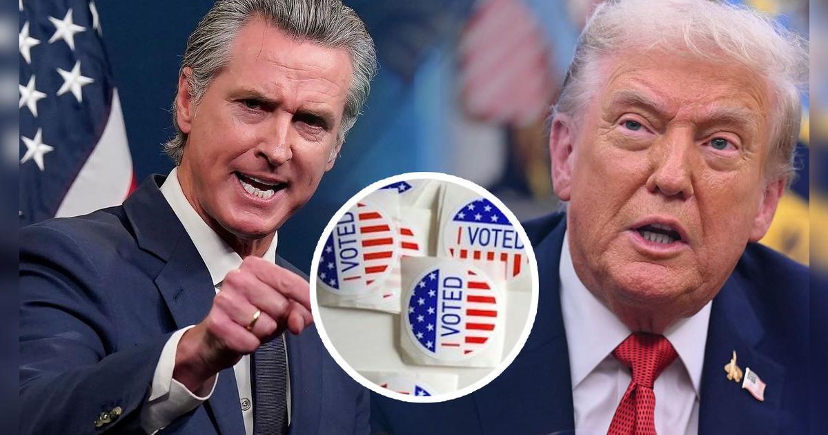 ¿Sin elecciones en 2028? Gavin Newsom acusa a Donald Trump de manipular los comicios de mitad de período
