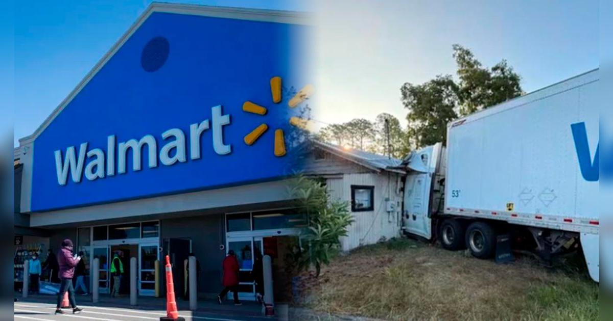 Incidente en EE. UU.: camión Walmart se estrella contra casa y revelan situación de los afectados